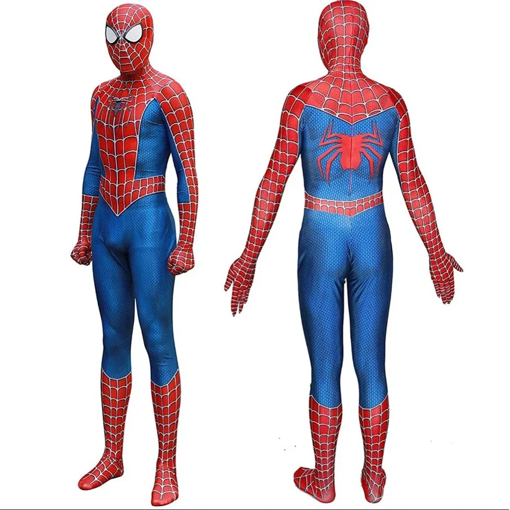 Spider-Man Unisex Spandex Costumes Adult 3D - Picture 8 of 11